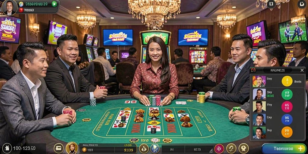 Leaderboards untuk memantau peringkat dan prestasi Anda.
