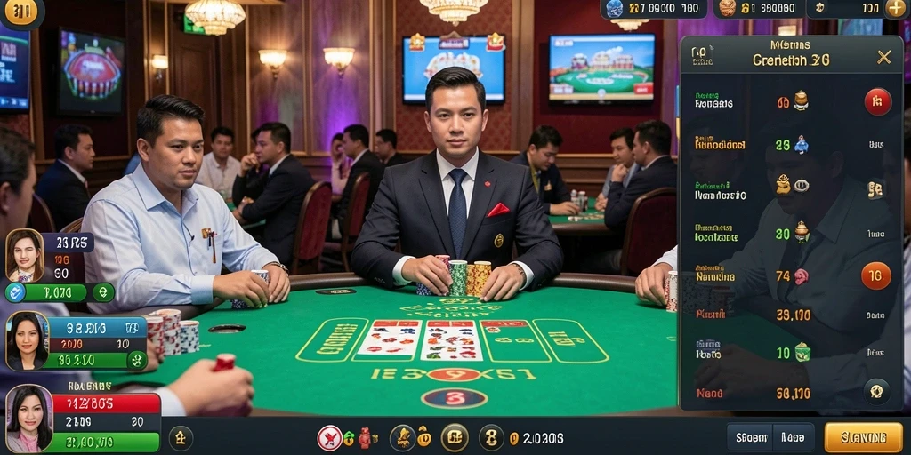 Fitur sosial yang memungkinkan interaksi antar pemain.