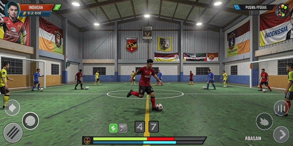 Tantangan permainan yang menambah keseruan setiap level.
