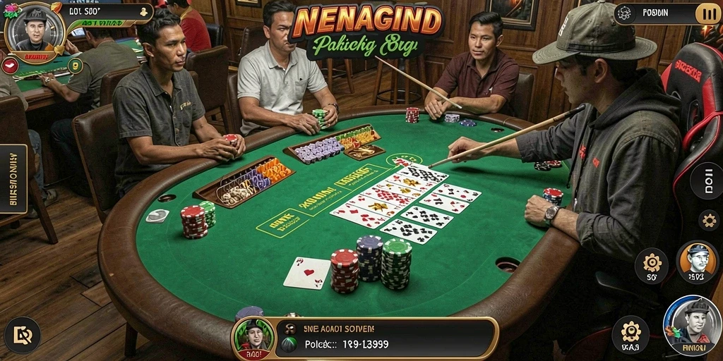 Sesi permainan penuh aksi dan tantangan seru.