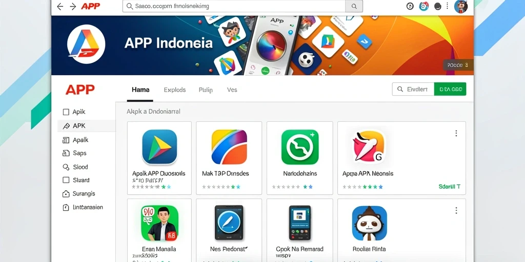 Menu permainan yang beragam dan mudah dijelajahi.