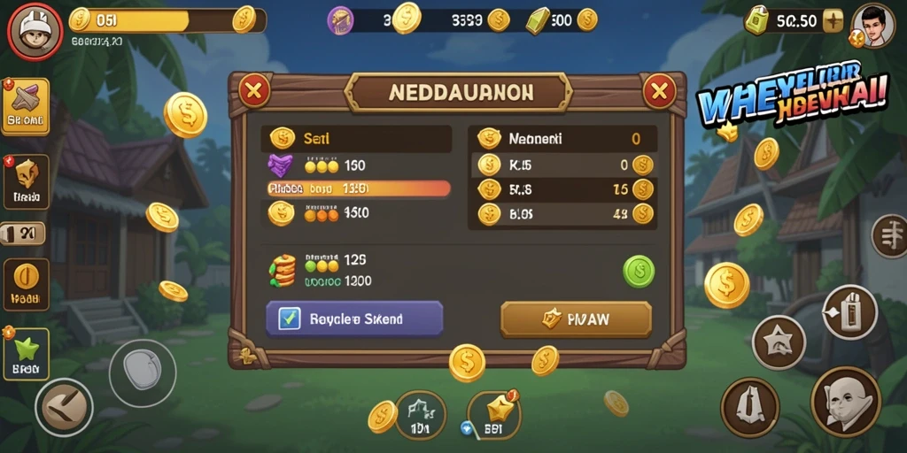 Fitur multiplayer yang memungkinkan bermain dengan teman.